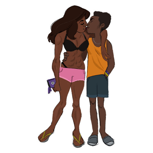 More humans. This time from Santa Monica. #losangeles #santamonica #santamonicapier #characterdesign