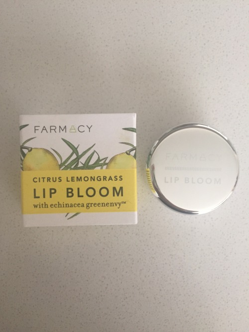 Farmacy Lip Bloom This is by far the best smelling of the lip balm collection they have ( in my opin