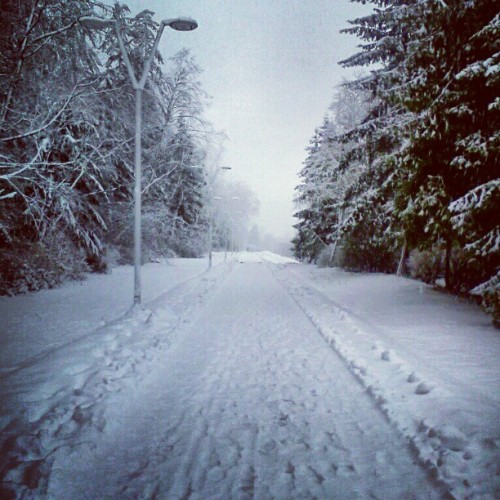 coryhunlin:  Oooo #snow #vancouver  Jealous :(