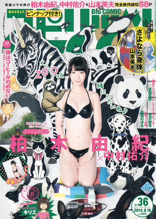 Kashiwagi Yuki  柏木由紀, Big Comic Spirits No.36