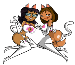 grimphantom2:  Commission: TDI: Sexy Kittens