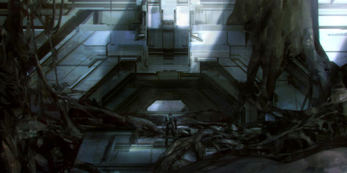 yuria:  Halo 4 Concept Art by Thomas Scholes