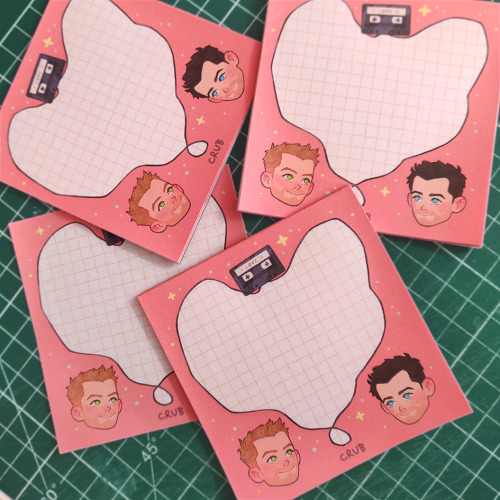 New SPN notepads ♡´･ᴗ･`♡ (available right here!)