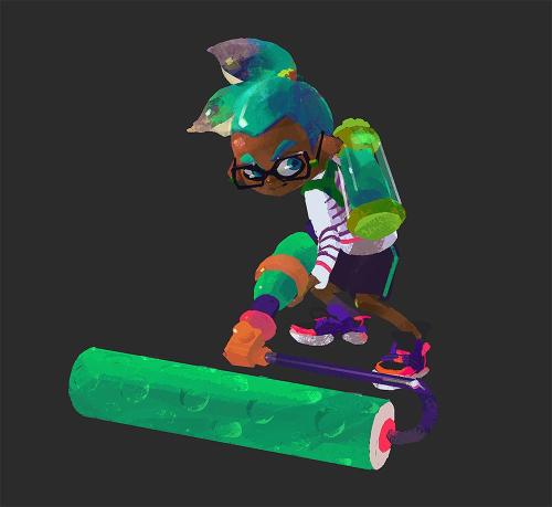 noahberkley:  Splatoon concept art. So cool. so fresh  cant wait <3