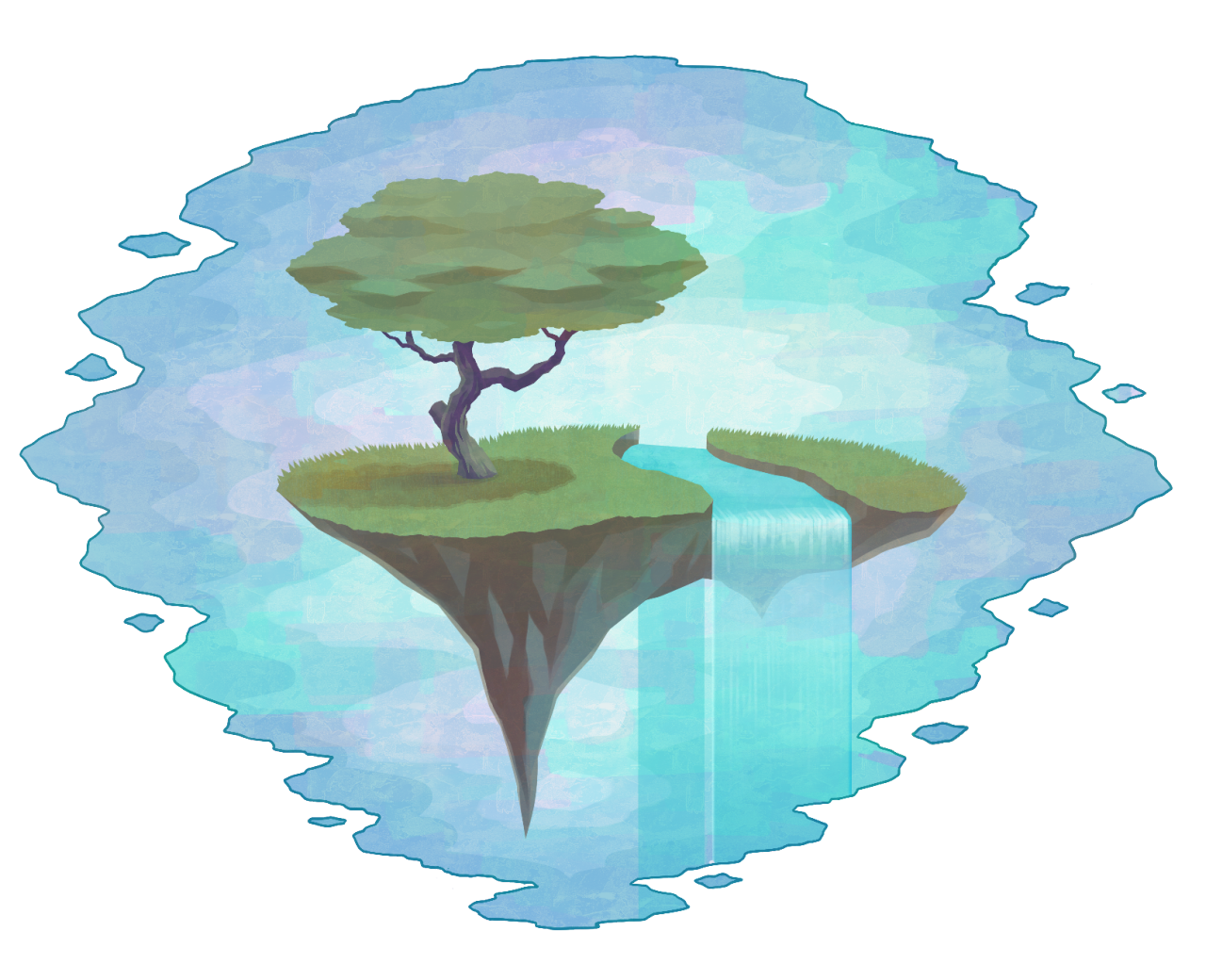 i-really-like-stuff-like-floating-islands-so-i-tried-to-paint-one-i-m