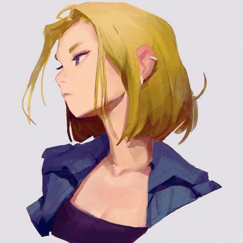 samuelyounart:Android 18. Wanted to do some dragonball thing today. #digitalpainting #dragonballz 88