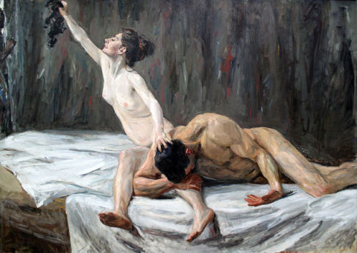 Samson and Delilah (1902)by Max Liebermann (1847–1935)