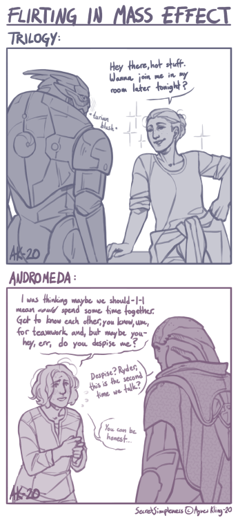 Happy N7-day to all the awkward lovers out there who live out their love life fantasies with game ch