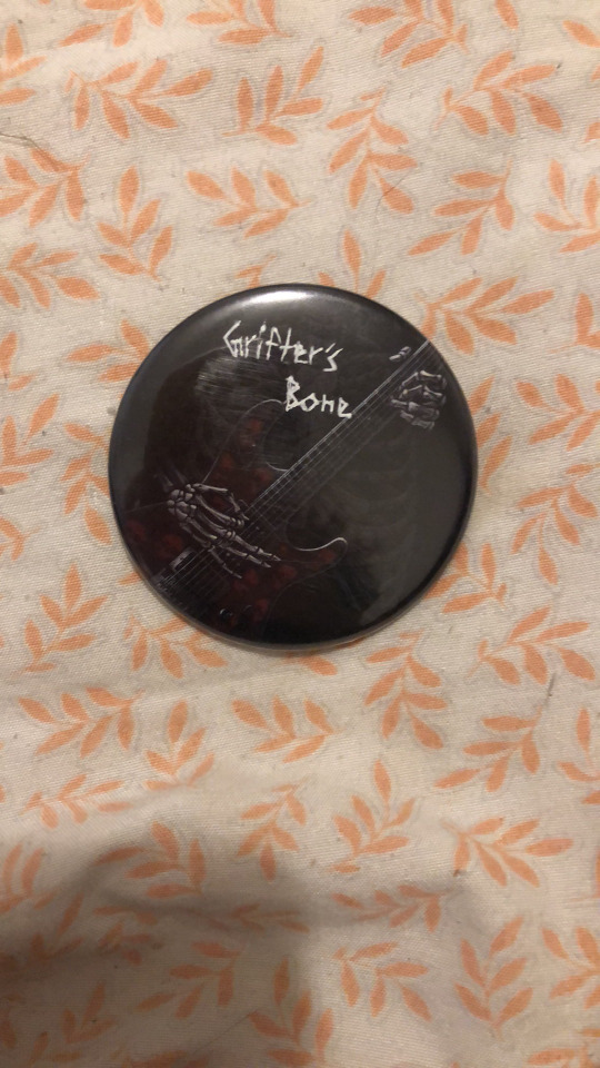 Look At This Pin. It Originally Only Had The Picture And Then I Wrote Grifters Bone On It.