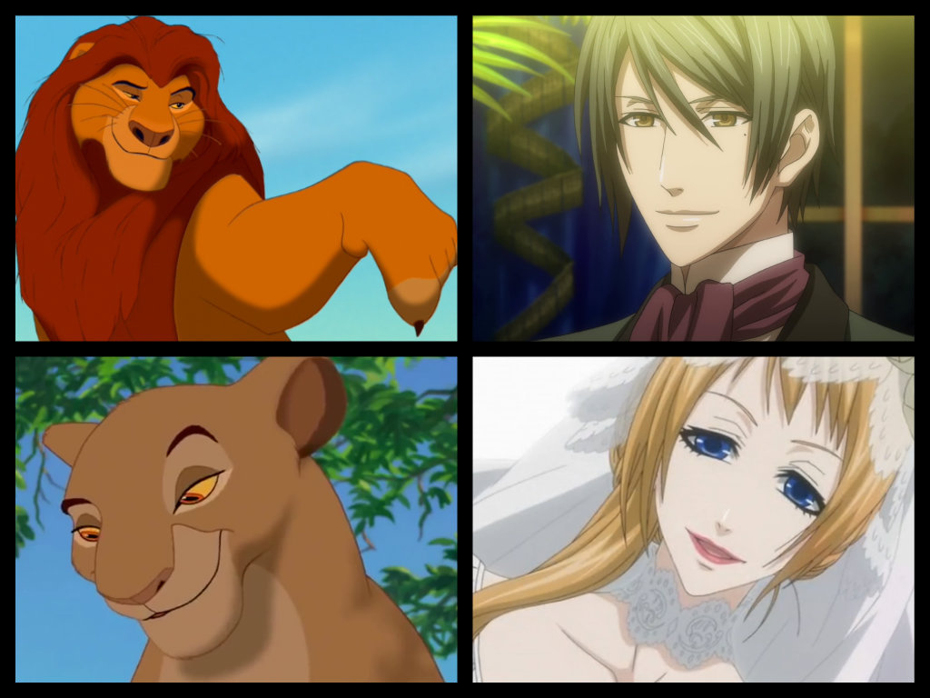 fabulousviscountdruitt:  Black Butler Lion king cast 