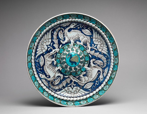 met-modern-art:Plate by William De MorganPurchase, Edward C. Moore Jr. Gift, 1923Metropolitan Museum