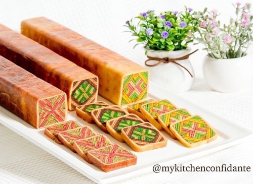 nae-design: Malaysian layered cake kek lapis Sarawak by Kitchen Confidante