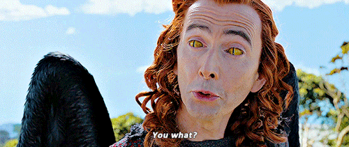 dumbass-bitch-disease:  incorrect-omens:  corellon-grace:  Gif edit based on all the “what if Crowley’s hearteyes worked like a cat’s” posts.No wonder he wears sunglasses all the time…  HAHAHA CRYING  I wish