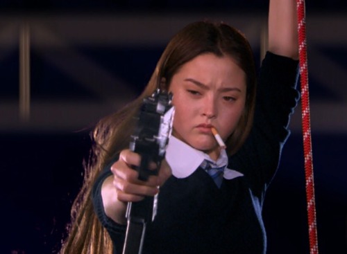 cam-de-fraiche:aesthetic: devon aoki as dominique in d.e.b.s. (2004) .