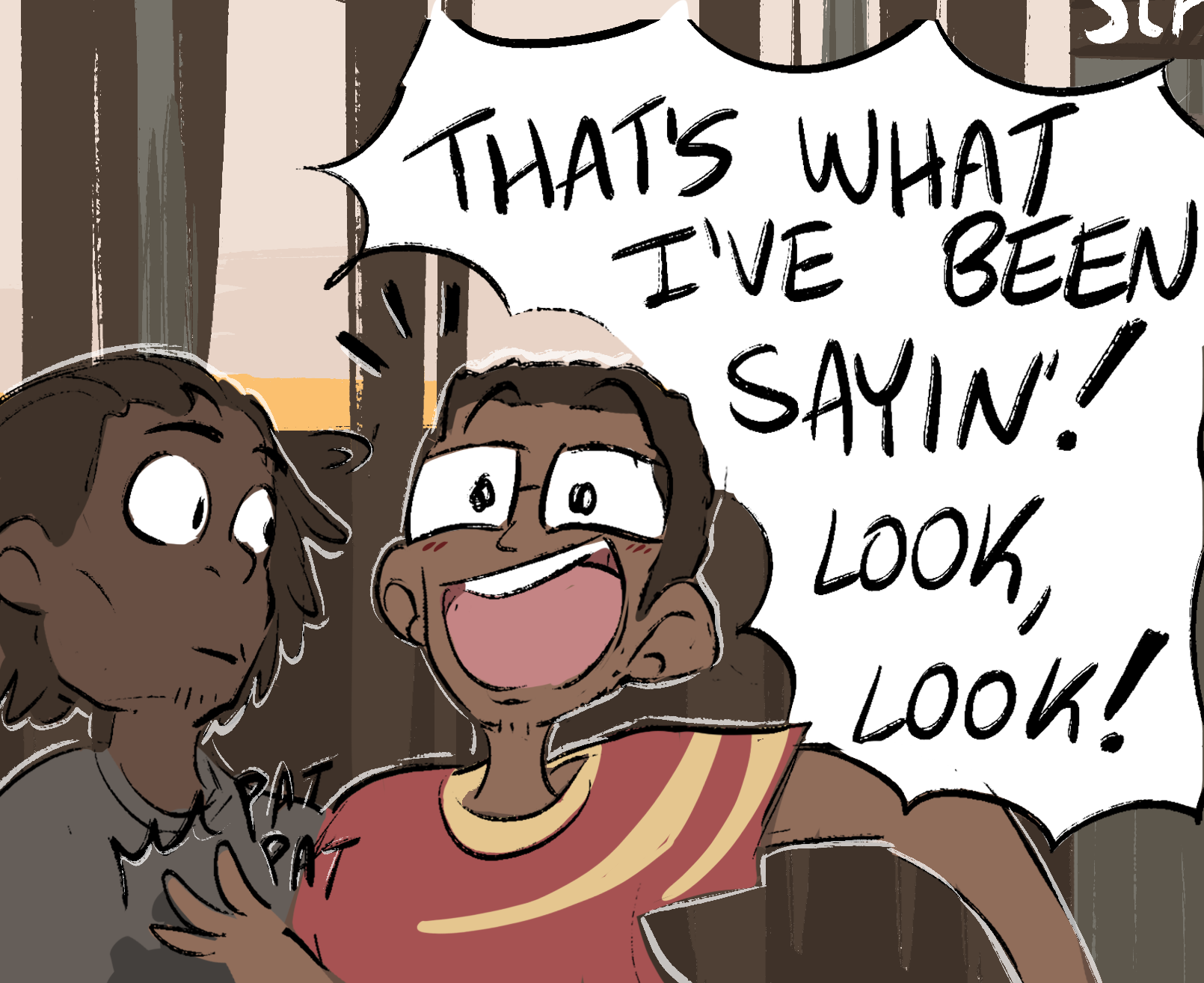 orangelemonart:True thing that happened on the subway a while ago. Cant believe that