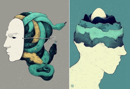 crossconnectmag: Surreal Illustrations by Simon Prades Simon Prades was born in 1985 in southern Ger