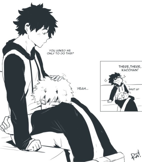 runniart: Living Together~Katsudeku being lovey-dovey, thanks to Kacchan!(1,2(END))