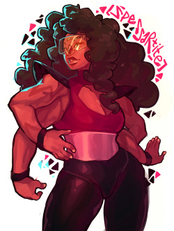asieybarbie:  rory’s spessartite (garnet/jasper) design is like basically flawfree so i had the mighty need to doodle right quick. please go follow them, their SU fanart (and art in general) is A+++ 