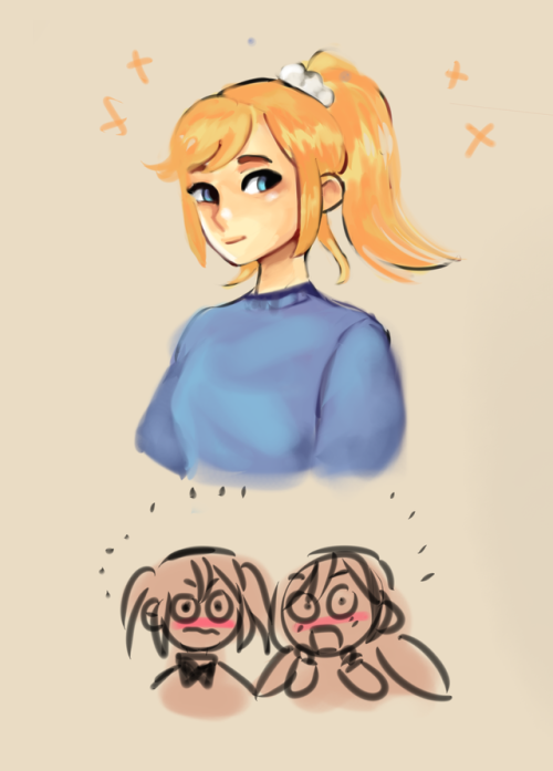 duvi10:Eli doodles for her b-day :’D 