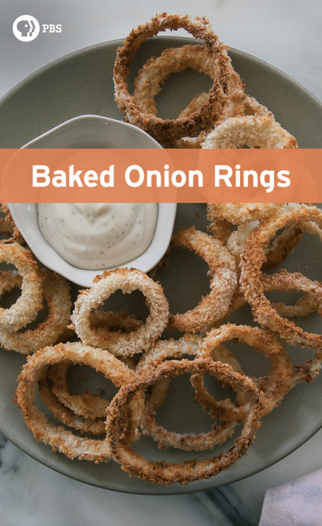 Baked Onion Rings from PBS Food