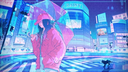 Art commision from tokyo_chillhop ☂