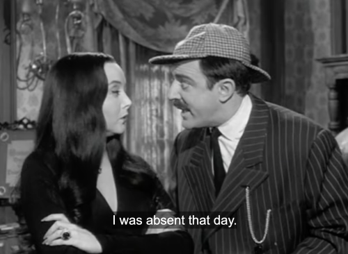 lovely-v:Gomez Addams is often appropriately categorized as a wife guy, but very