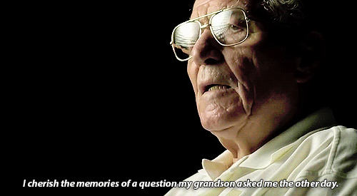 notnumbersix:  Listening to this man is an incredible experience. Listening to my husband explain the actions behind what I saw in Band of Brothers, then hearing him describe his and his family’s experiences in the military… I have no words.