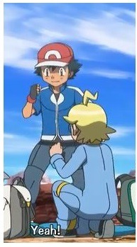 ashketchumlover:  rinaskitty01:  rinaskitty01:  yandryelle:  seatrooper:  rinaskitty01:   Did someone order FAN SERVICE?! :D Just wanted to throw a little reminder out there about some of Citron’s best ASSets. Satoshi must be pretty happy ;)    STOP