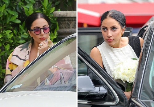 littlehookerofgaga:  aesthetic:Lady Gaga getting into cars 