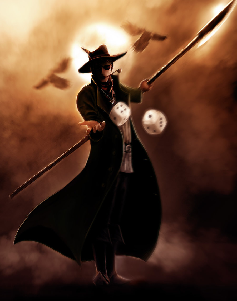 Anime depiction of mat cauthon from the wheel of time series