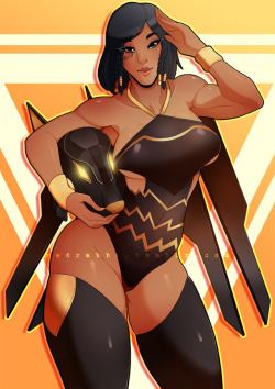 redrabbu: Pharah print for Anime Expo! O