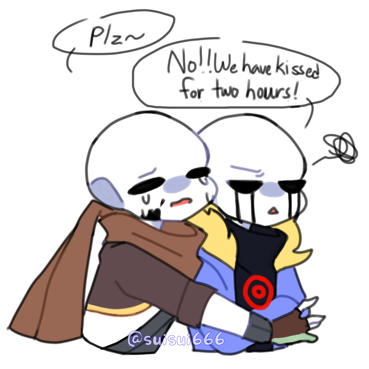 🌒! on X: .:[ ISHP!KillerKiller/ Killer!Sans: Double Impact ]:. I drew it  out of boredom :/ #undertale #undertaleAU #KillerKiller   / X