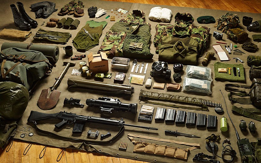 gunrunnerhell:  Gear through the ages… A very interesting look at how the equipment
