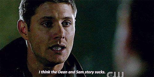 whymoffatwhy:  riddlemehiddleston:  jimmynovakz:  The one where Dean is tumblr.  i don’t watch supernatural can someone please explain are they talking about supernatural on supernatural i don’t understand   