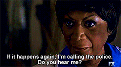 therenaissanceratchet:  thatshybutrudegirl:  husssel:  MOTHA PATTI!!!!! I HAVE TO DOWNLOAD THIS EPISODE!!!  Lol  This is what is supposed to happen to every black person in every horror movie 