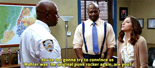 rosylipsandcheeks:You’re not gonna try to convince us Mahler was the original punk rocker again, are