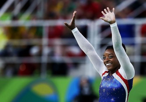 The fiercest photos of Simone Biles&rsquo; all-around performance