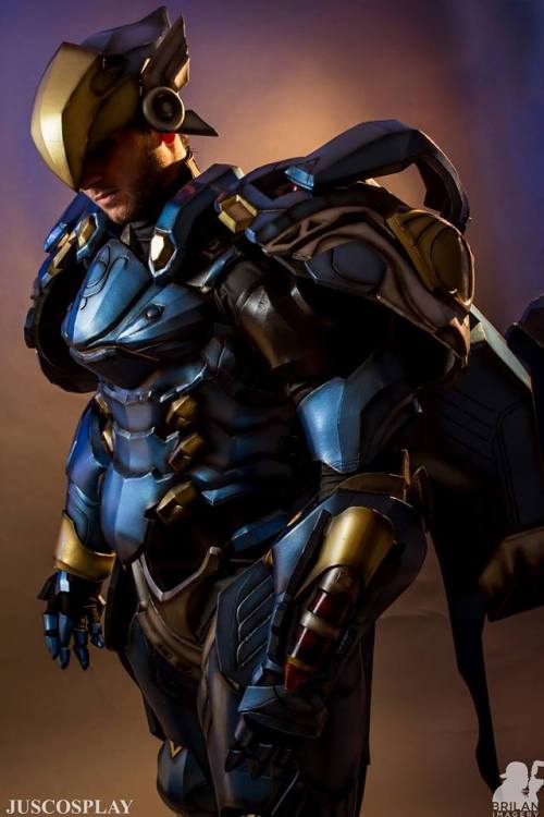 gaynerds:Genderswap Pharah cosplay from Overwatch adult photos