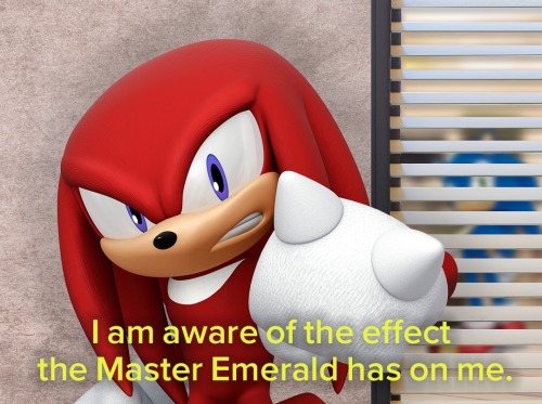 sonicthehedgehog: When you’re tricked into turning on your friends for the Master Emerald.