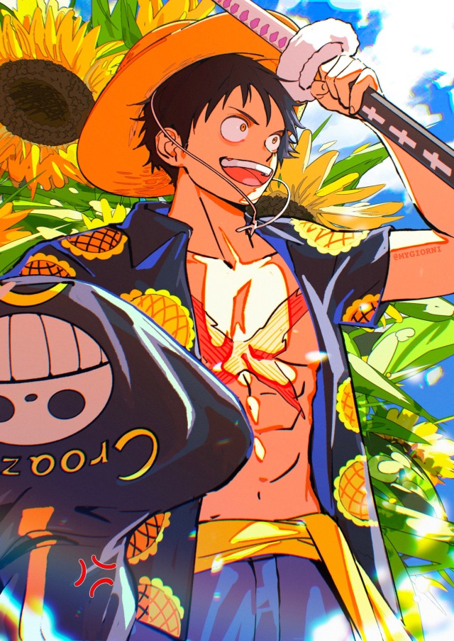 tbrow (DM for Commissions) on X: Redrew this for my wallpaper  #ONEPIECE1015 #LUFFY #goldroger  / X