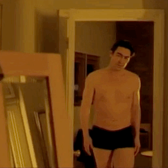 britishdetectives:  Inspector Lynley, shirtless. Part of a ridiculous series of detectives