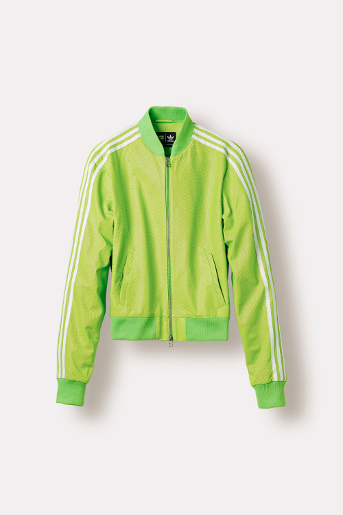 Pharrell Williams x adidas Originals 2014 Fall/Winter “Tennis” Luxury Track Tops.(via Pharrell Willi