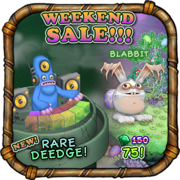 My Singing Monsters - Wubbox is 33% off in the Market this weekend