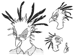 discommunicator:  good day to make a fursona for myself fyi, secretary bird is my fav  Oh yesss, more secretary birdssss &lt;3 That reminds me, i should go colour&hellip;