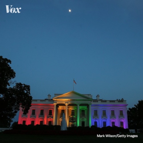 vox: On this day in history, two years ago… Two years ago today, the US Supreme Court struck down states’ same-sex marriage bans, bringing marriage equality to the entire US.  “No union is more profound than marriage, for it embodies the highest