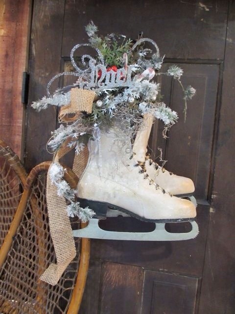 DIY - Art - Craft - Projects — Cute idea to make with old skates or ...