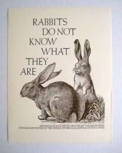 rrrick:  Rabbits don’t fool themselves