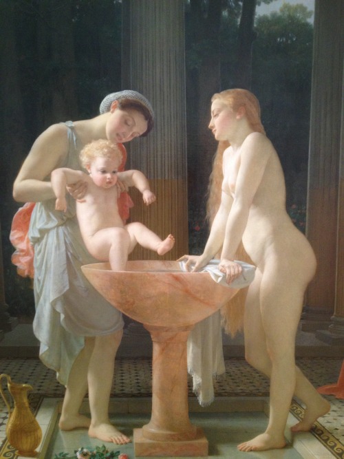 ravioliout: The Bath by Marc Charles Gabriel Gleyre Oil on canvas