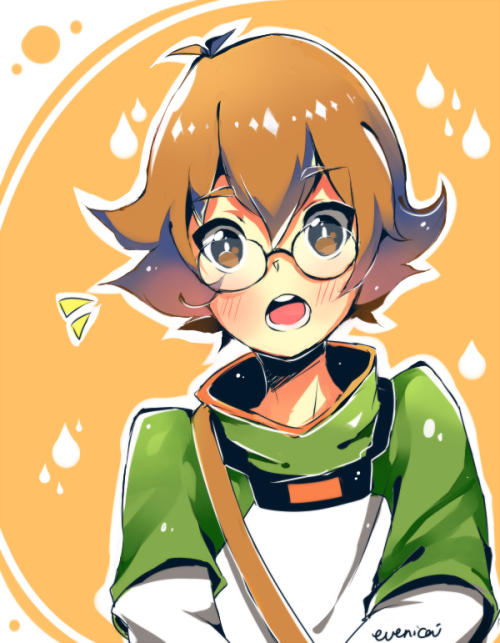 evenica:Im so distracted. Anyways I love pidge &lt;3