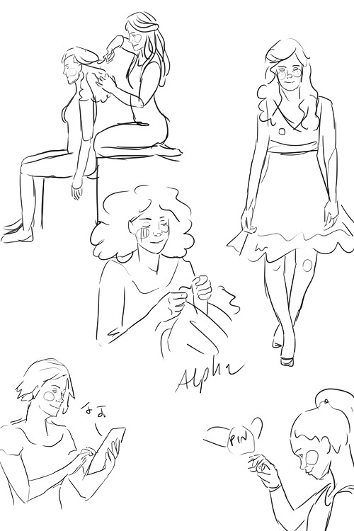 Guess Whos Drawing All Ur Favourite Scenes From Stars Aboves Something Old, Something New? *points At
